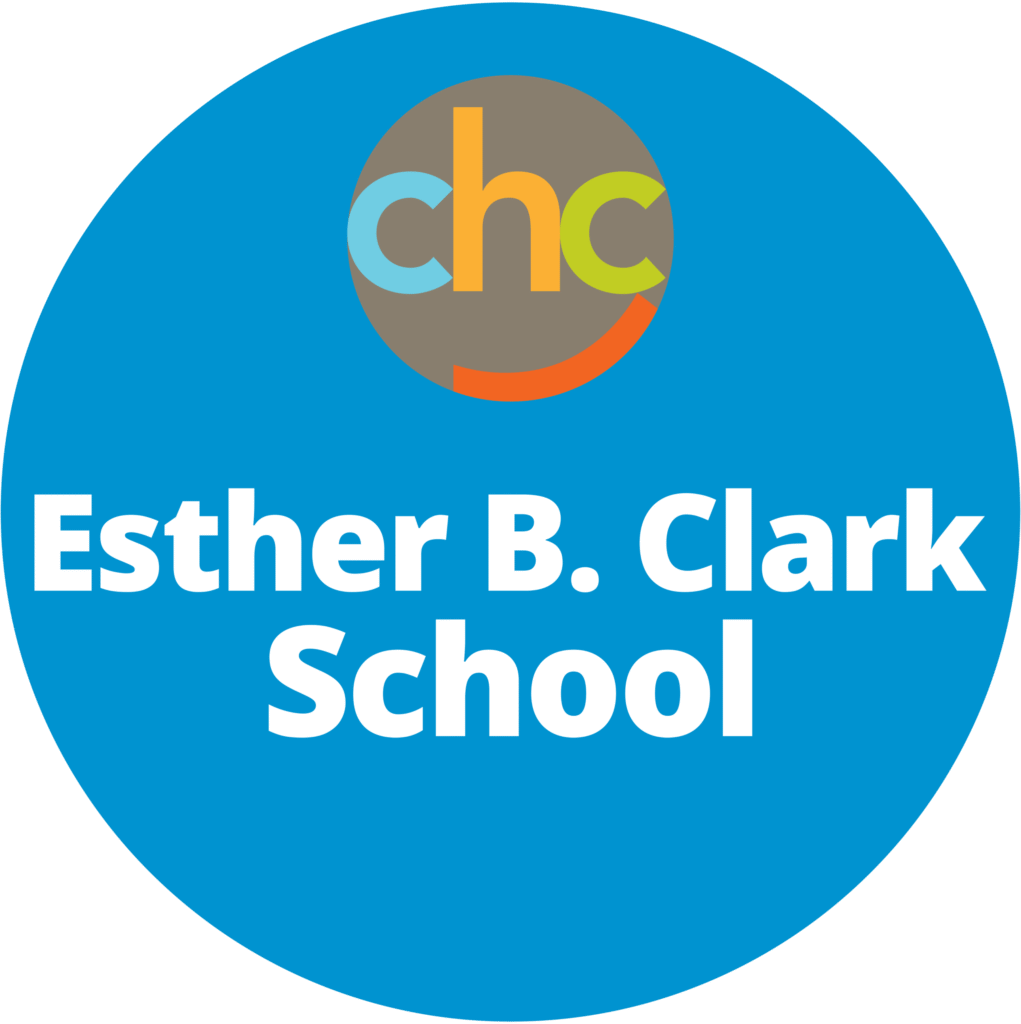 esther b clark school logo